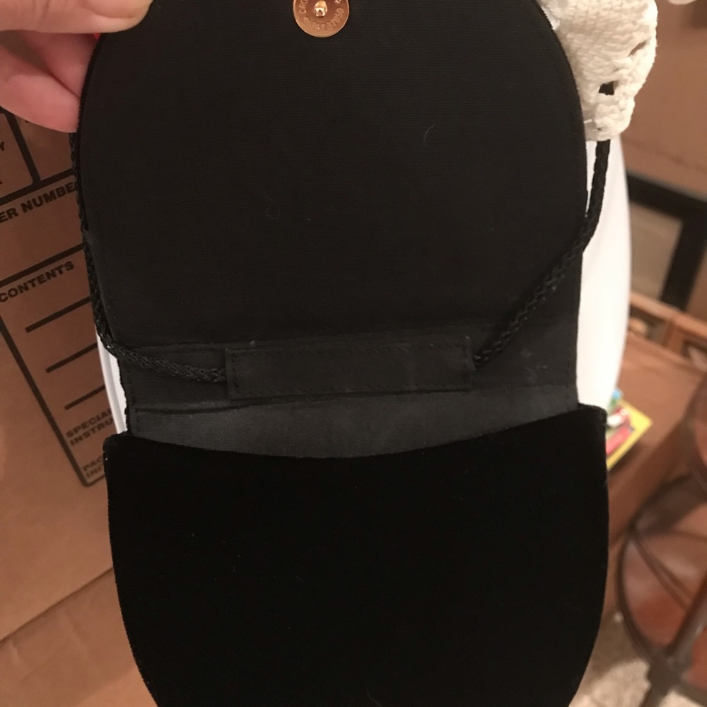 Vintage Velvet clutch/crossbody purse - Picture 2 of 3